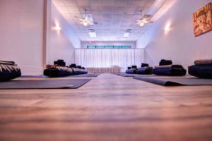 Yoga Studio Floor at Daily Yoga