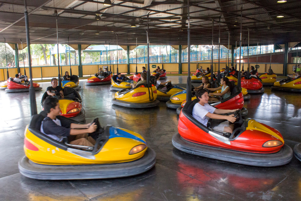 In Bumper Cars You Get Bumped